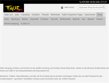 Tablet Screenshot of campingwelt.at
